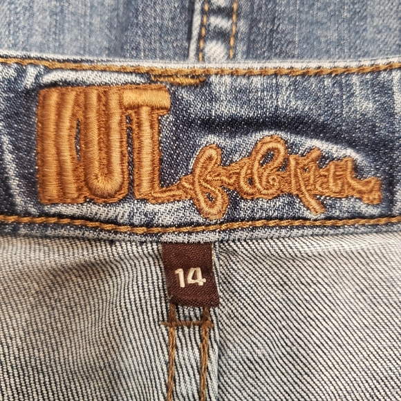 Kut Denim Skirt. Size 14 - Picture 4 of 6